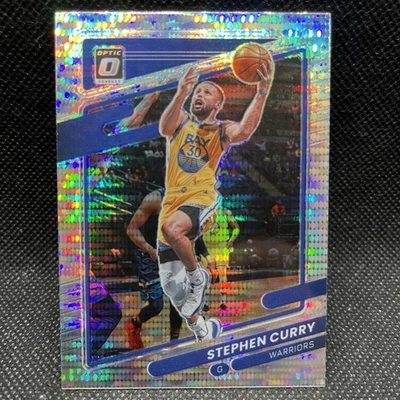 2021-22 Donruss Optic Stephen Curry Pulsar Prizm Golden State Warriors #128 - Imagem 1 de 2