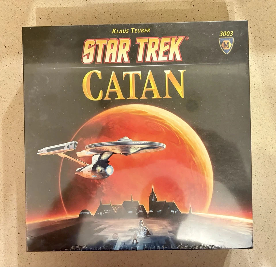 Настольная игра Star Trek Catan (Settlers Of Catan) новая в коробке/запечатанная - Изображение 1 из 2