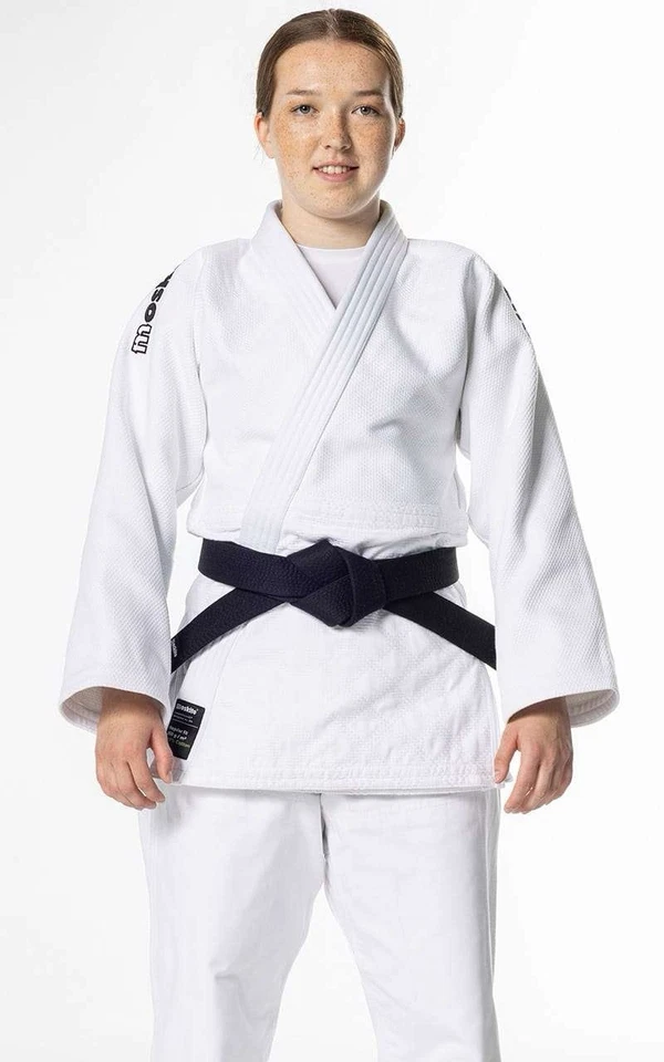 JUDO Ju-Jutsu JACKE, MOSKITO PLUS, 950 G Weiß Gr. 165 NEU - Bild 1 von 4