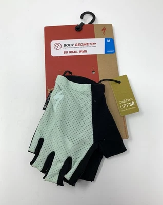 Guantes Specialized Para Mujer BG Grial Talla Mediana - Color Blanco Salvia - Nuevos Foto 1 de 4