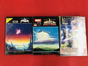 Hydlide I II III 1 2 3 MSX Japan Box Manual Reg Card Set CIB T&E Soft Tested - Picture 1 of 7