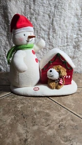 Hallmark 2011 Jingle Pals Deck The Halls Schneemann Hund Weihnachten funktioniert - Bild 1 von 3