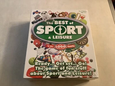 LOGO The Best of Sport & Leisure Quiz Family Board Game new sealed drumond park - Image 1 of 4