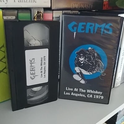 Germs Live At The Whiskey 1979 VHS Punk Rock Concert - Image 1 of 3