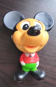 Vintage 1976 Mickey Mouse Chatter Chum Mattel Pull String Talking Toy *Working