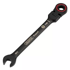 Draper Experto 9mm Métrico Cabeza Flexible Carraca Llaves Combinadas Negro 03915 - Imagen 1 de 2
