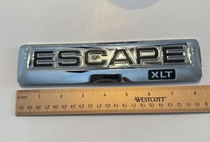 Ford OEM 2008-2012 Escape XLT Rear Emblem Badge Logo Nameplate 8L84-7843156-AA - Picture 1 of 2