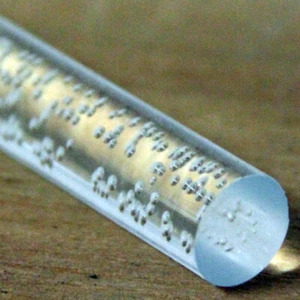 Acrylic Lucite Rod Dowel - 3/8" (9.525mm) x 28"(711.2mm) - One Rod - Picture 1 of 1