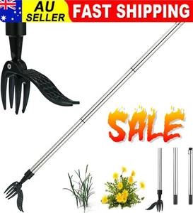 Weed Puller Tool, Stand up Weeding Tool, Detachable Long Handle Weed Puller Root - Picture 1 of 17