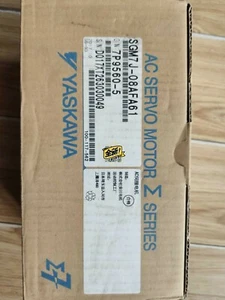 1PC YASKAWA AC SERVO MOTOR SGM7J-08AFA61 NEW ORIGINAL - Picture 1 of 1