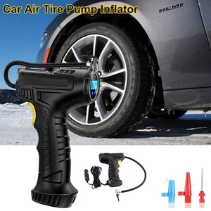 Portable Car Air Tire Pump Inflator Compressor Electric LED Digital 150PSI 12V - Picture 1 of 12