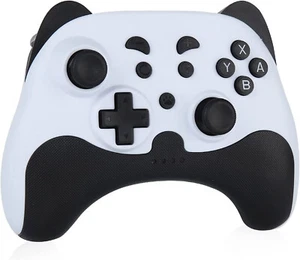SANLIOVA CONTROLLER PER BAMBINI WIRELESS PER NINTENDO SWITCH, DUAL SHOCK - PANDA - Foto 1 di 7