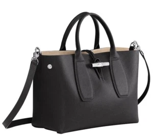 LONGCHAMP ROSEAU MEDIUM HANDBAG GENUINE RRP £415 #F9 - Picture 1 of 12