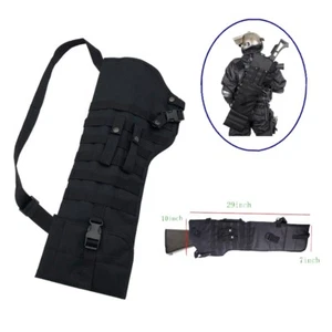Vogue Shotgun Shoulder Sling Scabbard Padded Carry Rifle Gun Case Bag Black New - Picture 1 of 7