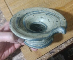 Colby Japanese Ikebana Flower Arrangement Sculpture Vase Art Pottery Bowl - Picture 1 of 6