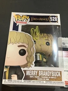 Dominic Monaghan Signed The Lord of the Rings "Merry Brandybuck" Funko Pop #528  - Picture 1 of 24