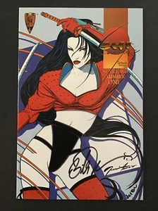 SHI: SENRYAKU COLLECTED EDITION #1 SIGNED BY BILLY TUCCI GEOF DARRON - Picture 1 of 11
