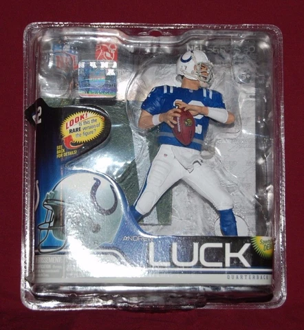 INDIANAPOLIS COLTS  ANDREW LUCK #12 NFL SERIES 30 FOOTBALL ACTION FIGURES Cover