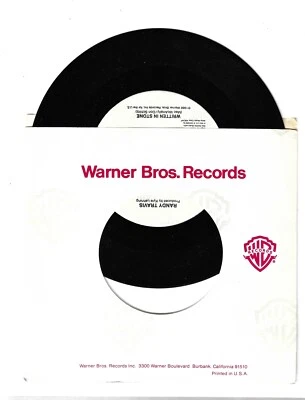 Randy Travis  WRITTEN IN STONE/PROMISES 45 RPM Nice condition 1988 - Image 1 of 2