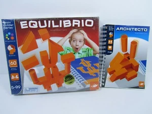 Equilibrio Brain Builder Series Game, 60 Puzzles, Plus Architecto Puzzle Book - Picture 1 of 4