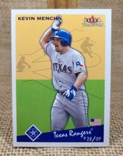 2002 Fleer Tradition Update Kevin Mench RC Baseball Card U154 Rangers A4