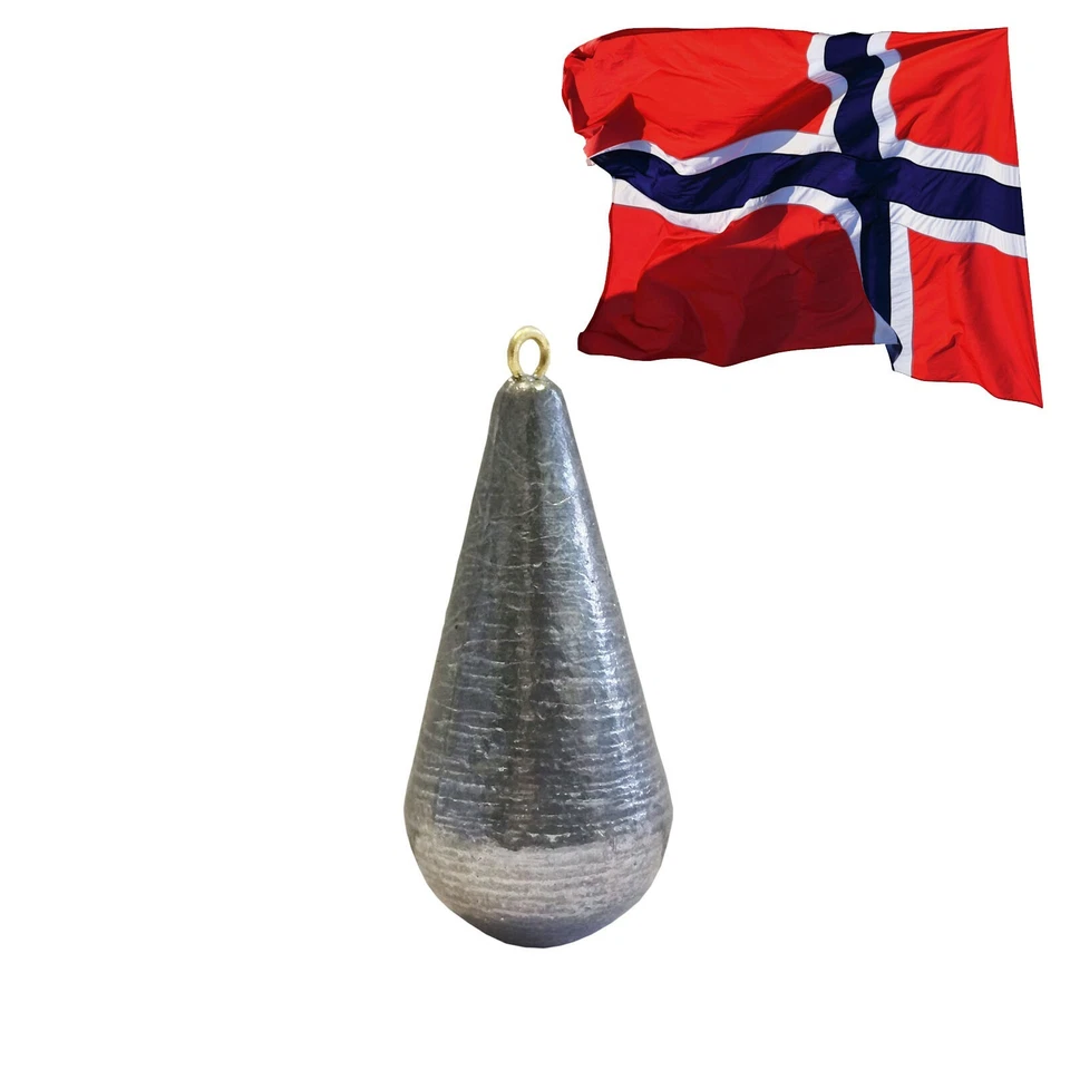 JACKSON Sea Tiefsee-Blei 75g bis 450g. Norwegen Angelblei Meeresangeln Gewicht - Bild 1 von 1