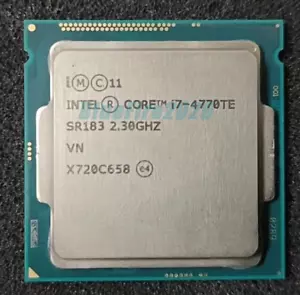 Intel Core I7-4770TE FCLGA1150 2.3GHz 4C/8T 8MB 5GT/s 45W CPU Processor SR183 - Bild 1 von 4