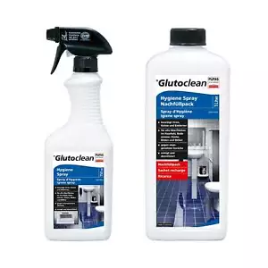 Glutoclean Set Haushaltsreiniger 750ml Hygiene Spray+Nachfüllpack 1l (7,19€/1l) - Bild 1 von 3