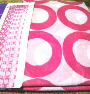 SELEZIONI STILI Pannello Tenda Leggero Berta Rosa Cerchi 84L Teen Nuovo con scatola - Foto 1 di 2