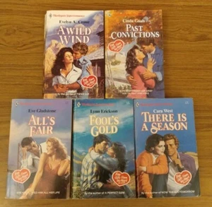 Lot of 5 Harlequin Superomance Books 294 296 297 298 299 - Picture 1 of 6