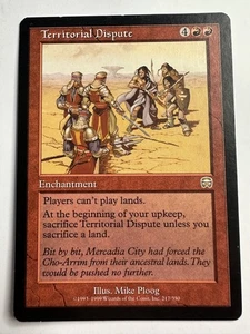 MTG Magic The Gathering Mercadian Masques Territorial Dispute Rare NM - Picture 1 of 2