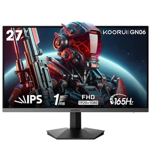 27 Inch Gaming Monitor, 165Hz, FHD, IPS, 1ms, DCI-P3 90%, Adaptive Sync, - Photo 1/5