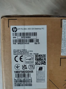 HP Pro Mini 400 G9 i5-14500 16GB/512GB - Sealed - NEW - Azerty Keyboard. - Afbeelding 1 van 5