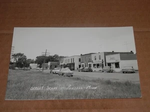 RANDALL MINNESOTA - 50er JAHRE ECHTFOTO POSTKARTE RPPC - STREET - MORRISON COUNTY - Bild 1 von 3