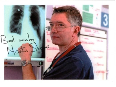 Martin Shaw  hand signed photo - Image 1 of 2
