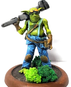 SPARKS LEBLANC (COST 8) MALIFAUX BAYOU FACTION PAINTED W/CARD - Picture 1 of 6