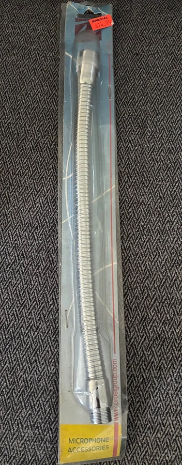 Proel MC312 12" inch Gooseneck Mic Microphone Extension (Silver/Chrome) - Imagem 1 de 1