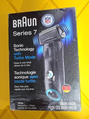 Afeitadora Braun Series 7 - 740s-7 en seco y húmedo, con modo turbo, ¡nueva caja abierta! Foto 1 de 4