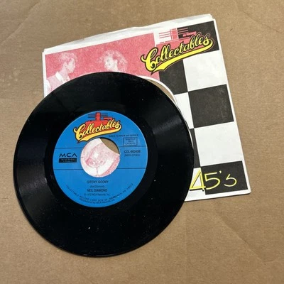 Neil Diamond Gitchy Goomy / Song Song Blue Mca Collectible Sleeve 45 - Image 1 of 3