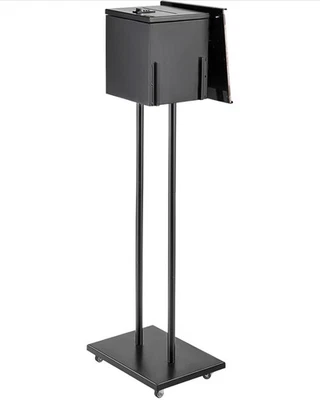 Caixa de Sugestão VEVOR com Suporte, Cédula de Piso, LEIA - Imagem 1 de 4