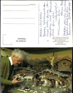 706040 Saalfelden Alexander Schläffer Krippenmacher Xandi Krippe - Picture 1 of 1