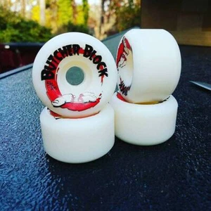 Butcher Block Wheel Co Skateboard Wheels - 52mm, 54mm, 56mm, 58mm, 60mm - Picture 1 of 16