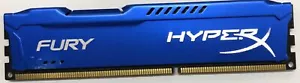 Kingston HYPERX 4GB 1x4GB 1333MHZ HX313C9F/4 DIMM CL9 GAMING RAM 240pin PC - Picture 1 of 3