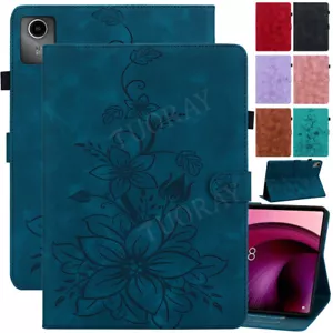 For Lenovo Tab M11 M7 M8 M9 M10 HD P12 P11 Pro Flip Leather Stand Case Cover - Picture 1 of 59