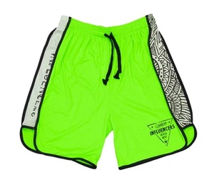 PANTALONCINI BERMUDA UOMO INFLUENCER TG XS SHORT basket VERDE ETNICO EXPLORE - Foto 1 di 1