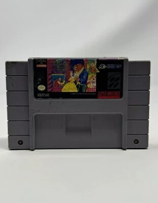 Disney's Beauty and the Beast for Super Nintendo *SNES* Authentic - Tested - Image 1 of 4