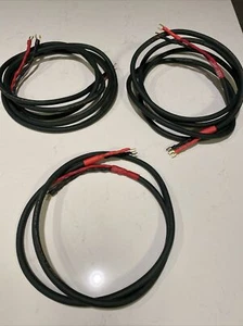AudioQuest Type 6 6+ Hyperlitz Speaker Cable 11’ Long Pair And 5’ Long Single. - Picture 1 of 14