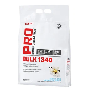 GNC Pro Performance Bulk 1340 18 Servings Vanilla Cake Flavor 6.81kg NEW - Picture 1 of 2