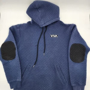 Sudadera con capucha acolchada Barstool Sport para mujer L azul polar Viva Performance - Imagen 1 de 10