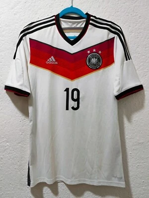 Mario Gotze #19 Jersey Germany Football Shirt Adidas M Trikot Deutschland Soccer - Image 1 of 4